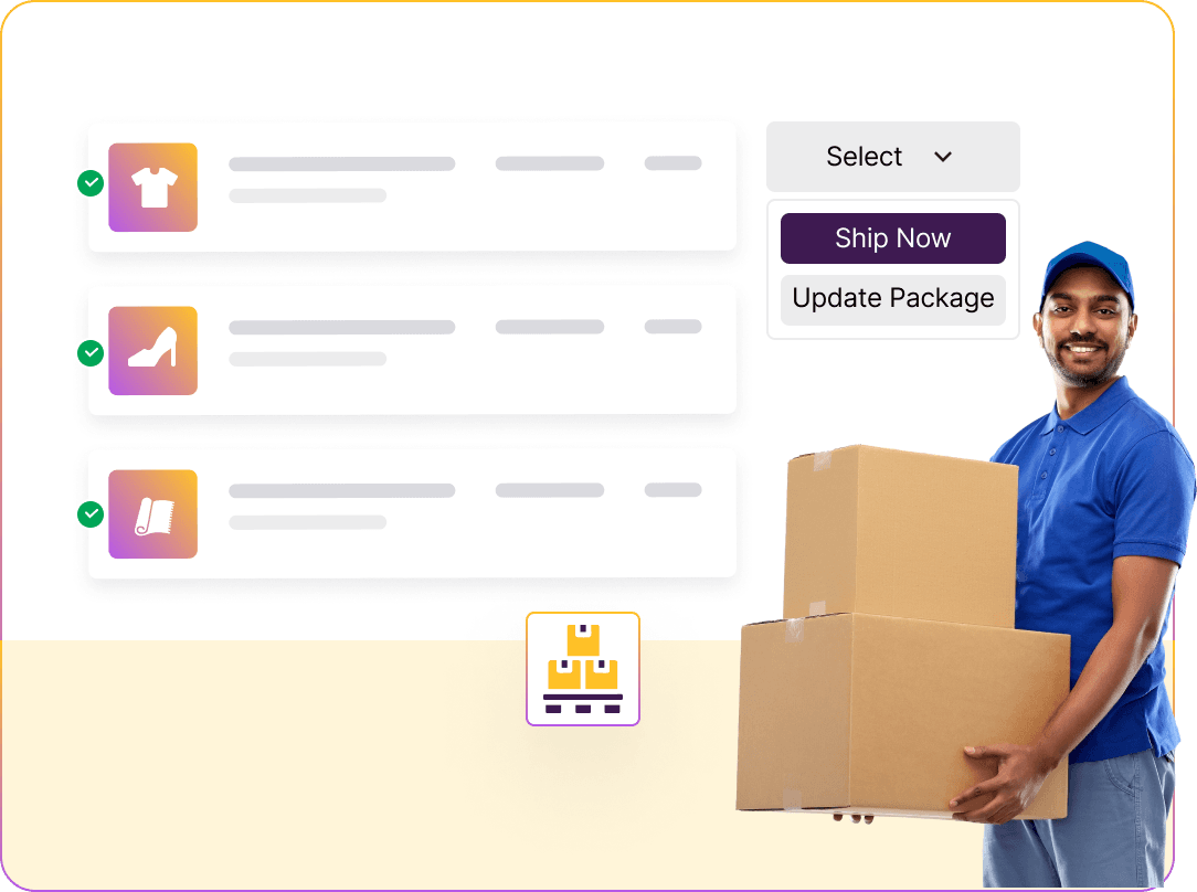Bulk Shipping Illustration
